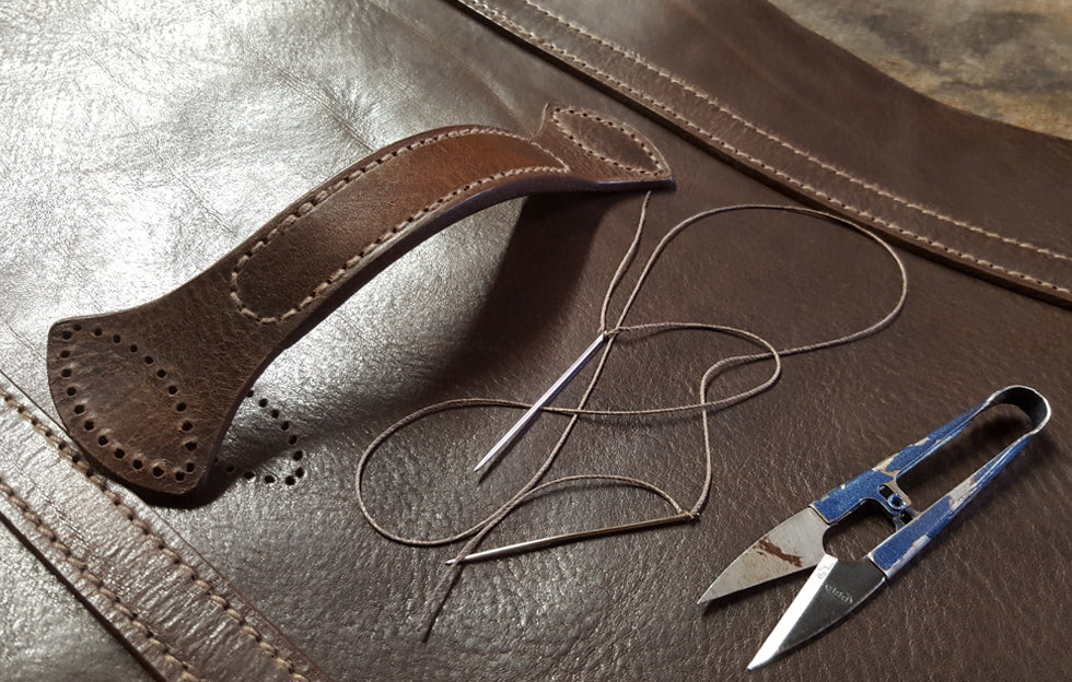 Handstitching