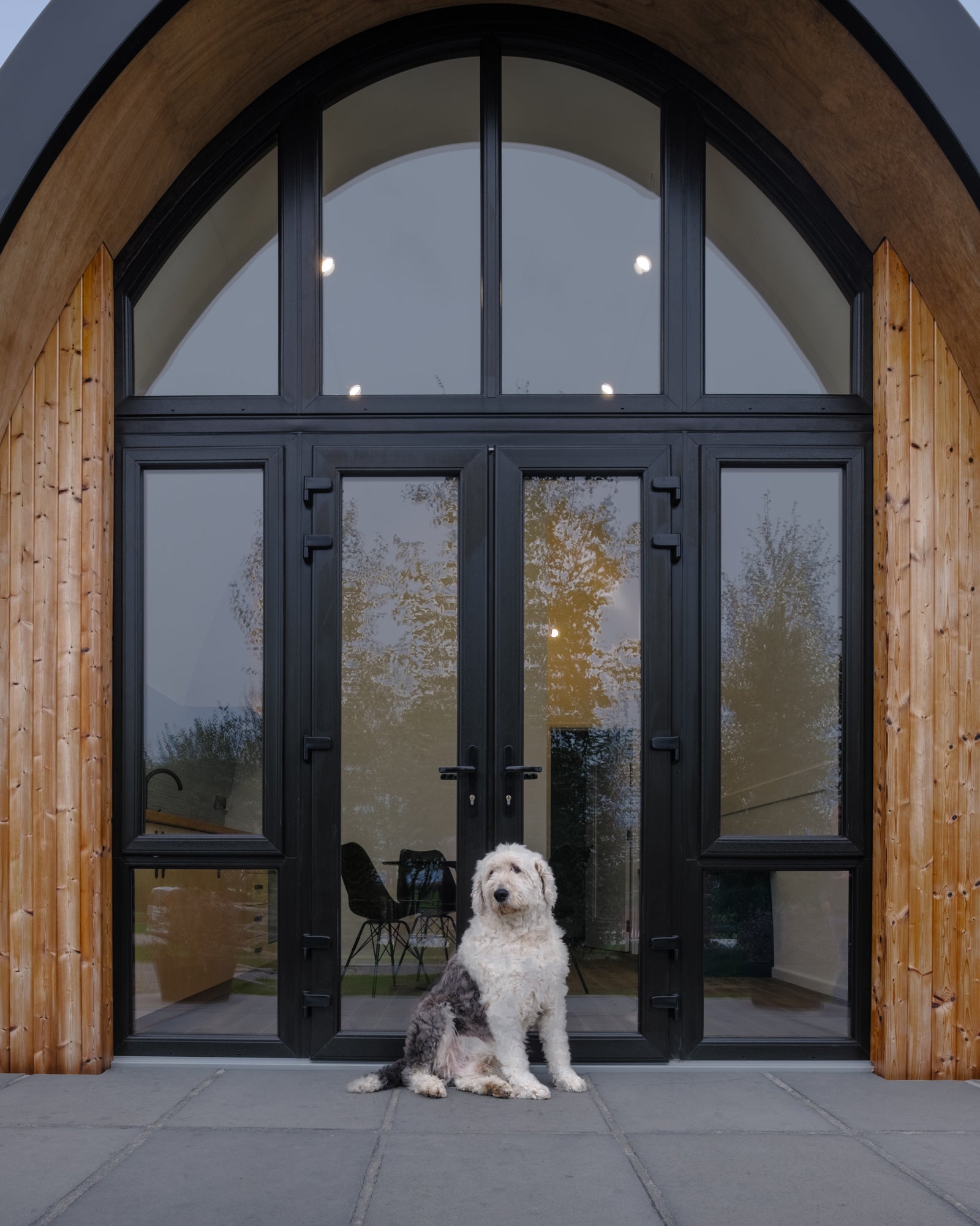 Artisan prefab architectural design for a garden home development in Ireland.