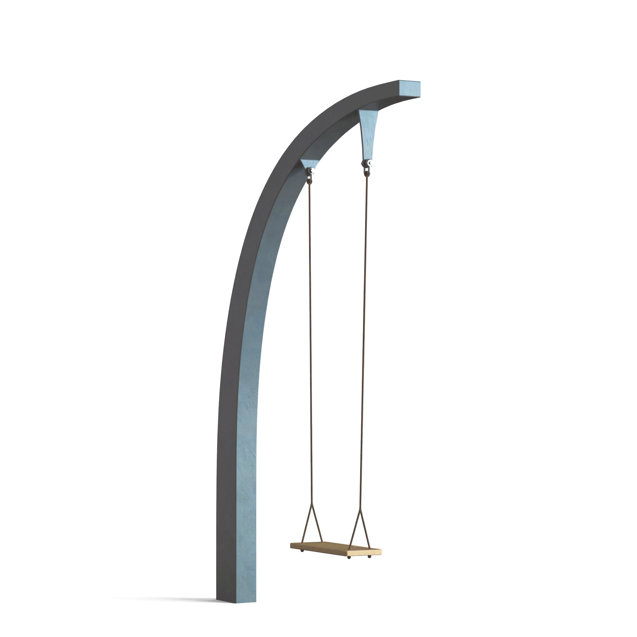 The Swing by Garvan de Bruir is a simple elegant interpretation of a garden swing.