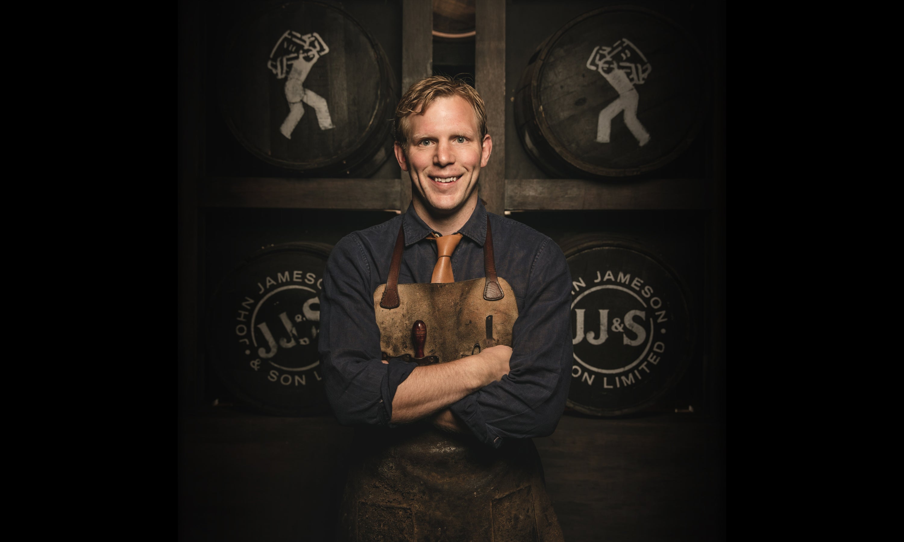 Garvan de Bruir's pop-up workshop at the Jameson Distillery corporate event for middleton black barrel