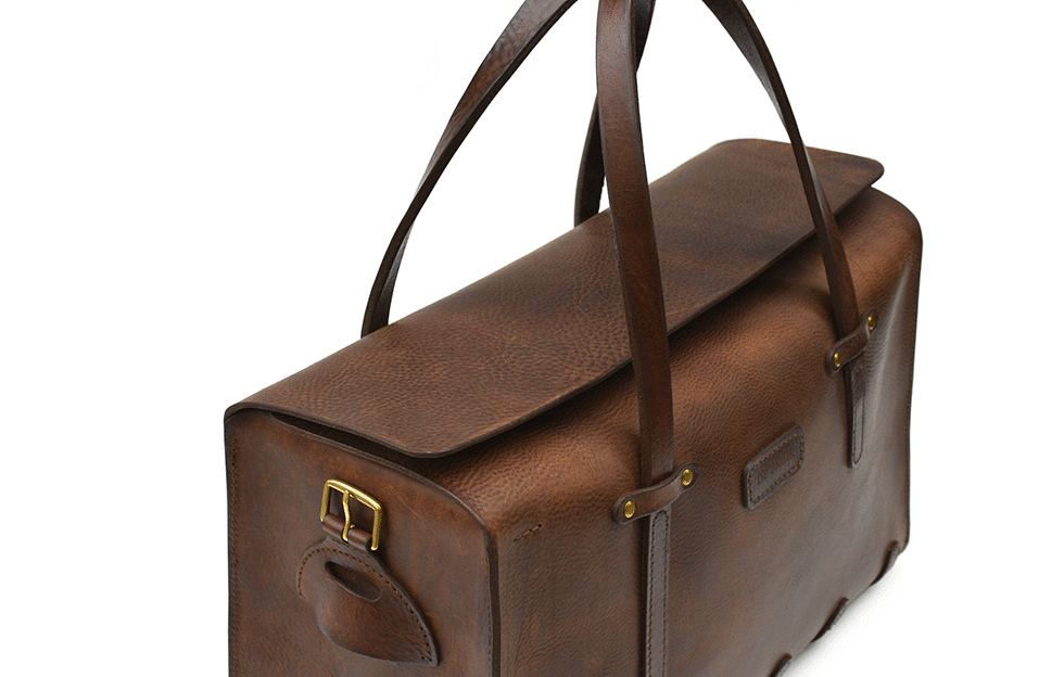 DE BRUIR - Flight Bag leather 