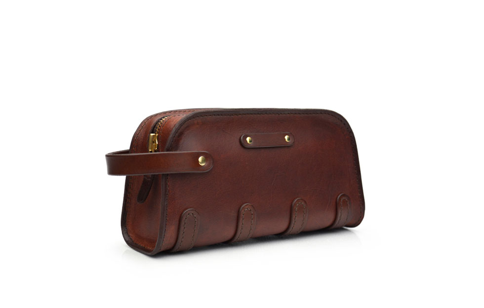 Leather Wash Bag | De Bruir Design & Craftsmanship