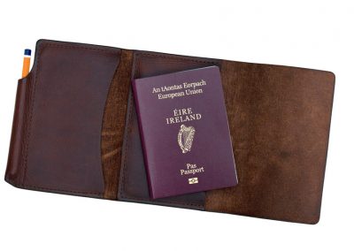 Leather Passport Wrap